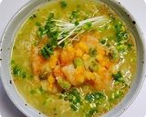 カレー風味な夏のかき揚げのせ塩ラーメン作り方8写真
