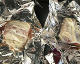 サーモン(鮭)のマヨチーズ包み焼き作り方3写真