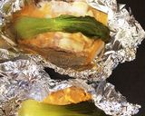 サーモン(鮭)のマヨチーズ包み焼き作り方8写真