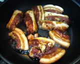 豚バラのハニーマヨ照り焼き作り方2写真