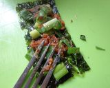 最速の焼き味噌葱海苔作り方7写真