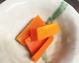 お弁当に大活躍、ニンジングラッセ作り方3写真