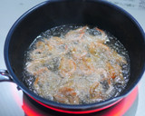 スパイシー♪小海老のから揚げパクチー和え作り方4写真