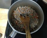 家の食材で☆キノコの簡単ドライカレー作り方3写真
