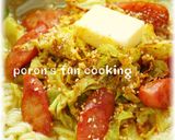 キャベツとウインナーのカレー塩らーめん作り方5写真