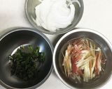 【調理10分】簡単！茗荷と大葉の生姜焼き作り方1写真