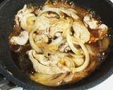 【調理10分】簡単！茗荷と大葉の生姜焼き作り方3写真