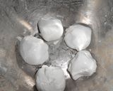 天津甘栗のごまだんご作り方2写真