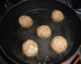 天津甘栗のごまだんご作り方4写真