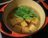 天然だしパックで作る いんげんの煮物作り方3写真