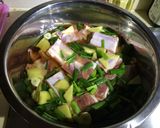 美味♡骨付き豚肉の中華作り方5写真