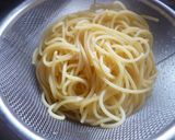 小松菜とベーコンのスパゲティー♪作り方3写真