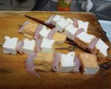 厚揚げ焼き鳥作り方2写真