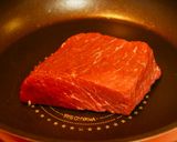 フライパンひとつで簡単ローストビーフ作り方3写真