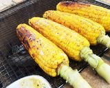 BBQで!焼きとうもろこし作り方3写真