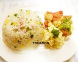 簡単炊き込みご飯✿コンソメバターライス作り方6写真