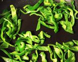 節約＆時短 青椒肉絲風作り方1写真