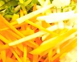 ささみで低カロリー　鶏肉の野菜炒め作り方2写真