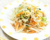 ささみで低カロリー　鶏肉の野菜炒め作り方4写真