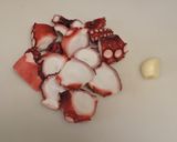 タコとトマトのホイル焼きスパゲッティ♪作り方1写真