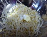 もやしと青じその味噌マーガリン和え作り方2写真