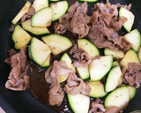 ズッキーニと豚肉のオイスターたまご炒め作り方6写真