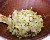 無塩料理☆きゃべつの胡麻和え作り方4写真