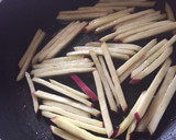 エスニック風味のさつま芋のきんぴら作り方2写真