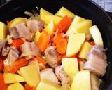 塩豚カレー♪ルー無しコンソメ無し♪作り方5写真