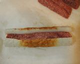 コンビーフin♡ちくわの海苔巻焼き作り方2写真