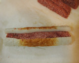 コンビーフin♡ちくわの海苔巻焼き作り方2写真