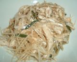 鶏肉とザーサイのねぎ和え作り方5写真