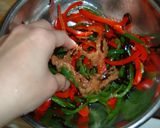 ピーマンと昆布の梅漬け作り方3写真