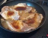 とんかつ用肉で、時短☆焼き豚作り方3写真