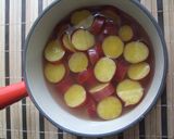 さつまいものレモン煮作り方4写真