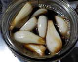 らっきょの簡単醤油漬け作り方10写真