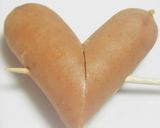 お弁当に❤ハートのウインナー【キャラ弁】作り方3写真