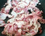 豚肉入りきんぴらごぼう♡お弁当にも～♬作り方3写真