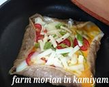 農園レシピ・夏野菜ガレット♪作り方6写真