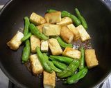 ししとうと厚揚げのしょうがポン酢炒め作り方5写真