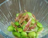 枝豆の茗荷合え作り方4写真