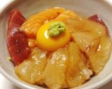 刺身パックが極旨！みなと食堂風漬け海鮮丼作り方6写真