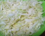 【低糖質】粉無し簡単お好み焼き♪作り方1写真