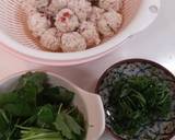 ヘルシー ♥梅鶏団子のトマしおラーメン作り方5写真