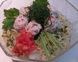 ヘルシー ♥梅鶏団子のトマしおラーメン作り方7写真