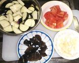 大蒜と豆板醤で夏野菜と木耳の中華冷しゃぶ作り方1写真