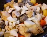 手羽元＆野菜＆蒟蒻煮作り方6写真