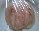鶏ささみ もやし キュウリの からし和え作り方6写真