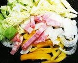簡単!! 節約!! 焼きビーフン作り方2写真