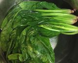ほうれん草となめこのツルっとおひたし作り方4写真